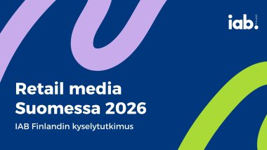 Retail media Suomessa 2026 -kyselytutkimuksen kansikuva