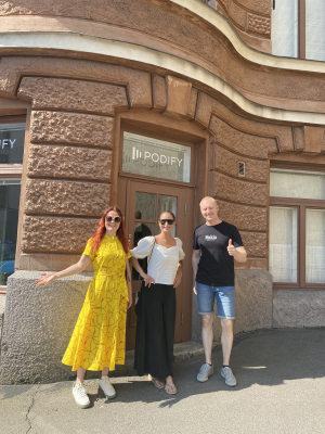 Hanna Repo, Johanna Kerrman ja Otto Niinikoski