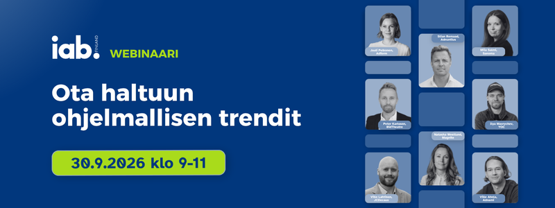 Ohjelmallisen ostamisen webinaari